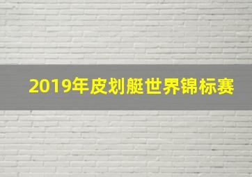 2019年皮划艇世界锦标赛