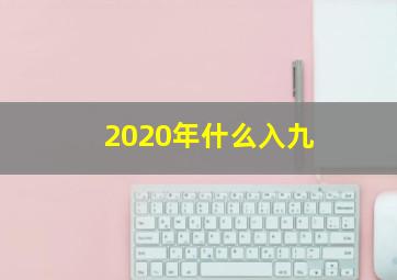 2020年什么入九