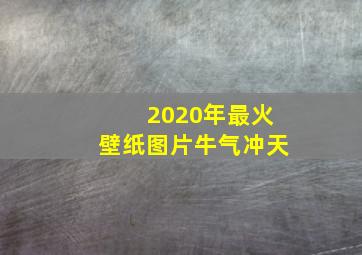 2020年最火壁纸图片牛气冲天