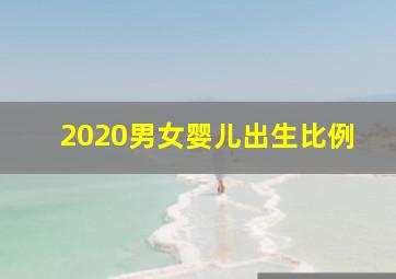 2020男女婴儿出生比例