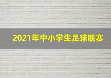 2021年中小学生足球联赛