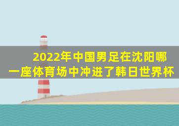 2022年中国男足在沈阳哪一座体育场中冲进了韩日世界杯