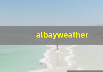 albayweather