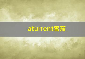 aturrent雪茄