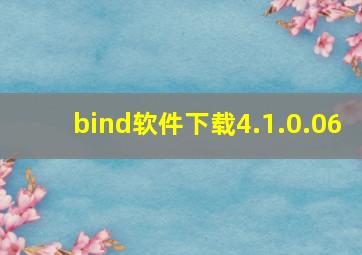 bind软件下载4.1.0.06