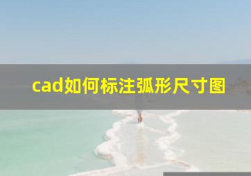 cad如何标注弧形尺寸图