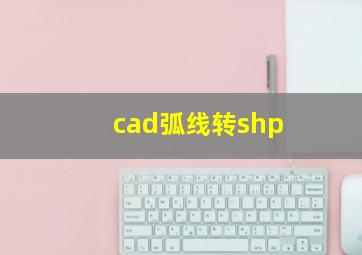 cad弧线转shp