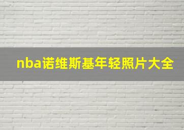 nba诺维斯基年轻照片大全