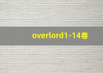 overlord1-14卷