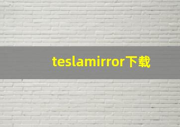 teslamirror下载