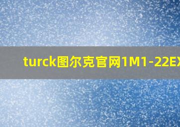 turck图尔克官网1M1-22EX-T