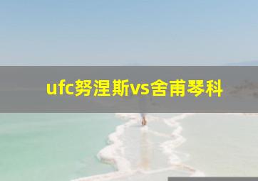 ufc努涅斯vs舍甫琴科