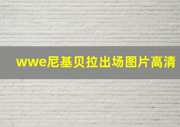 wwe尼基贝拉出场图片高清