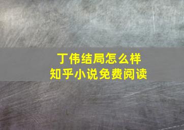 丁伟结局怎么样知乎小说免费阅读