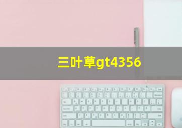 三叶草gt4356