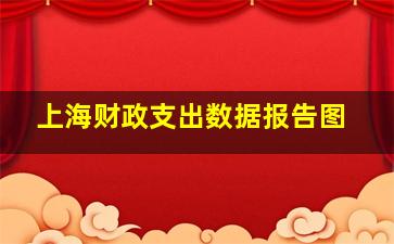 上海财政支出数据报告图