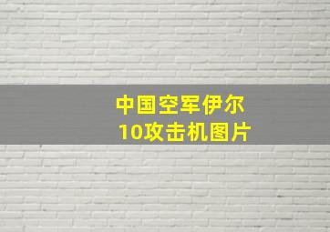 中国空军伊尔10攻击机图片