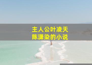 主人公叶凌天陈潇染的小说