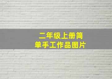 二年级上册简单手工作品图片