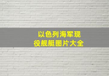 以色列海军现役舰艇图片大全