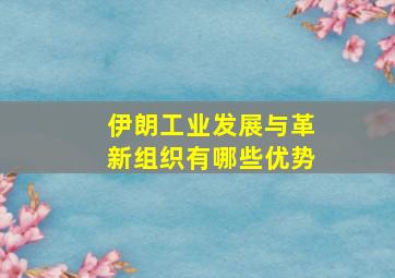 伊朗工业发展与革新组织有哪些优势