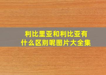 利比里亚和利比亚有什么区别呢图片大全集