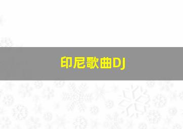 印尼歌曲DJ