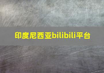 印度尼西亚bilibili平台