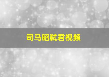 司马昭弑君视频