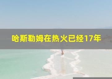 哈斯勒姆在热火已经17年