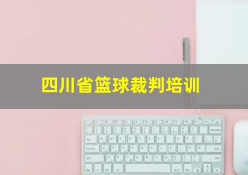 四川省篮球裁判培训