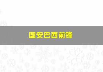 国安巴西前锋