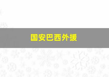 国安巴西外援