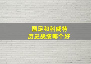 国足和科威特历史战绩哪个好