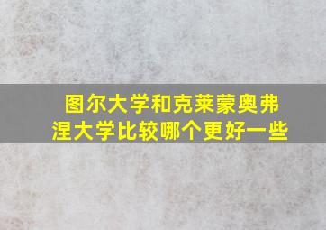 图尔大学和克莱蒙奥弗涅大学比较哪个更好一些