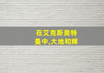 在艾克斯奥特曼中,大地和辉