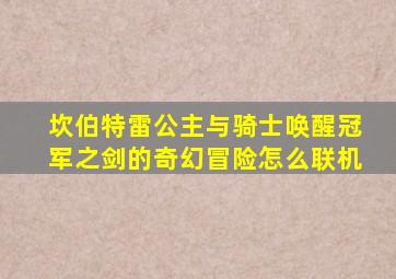 坎伯特雷公主与骑士唤醒冠军之剑的奇幻冒险怎么联机