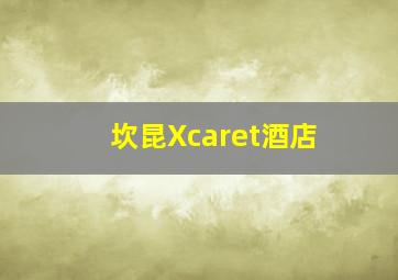 坎昆Xcaret酒店