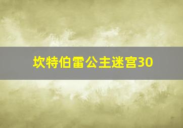 坎特伯雷公主迷宫30