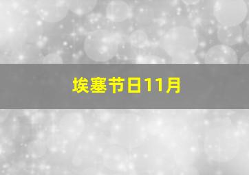 埃塞节日11月