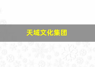 天域文化集团