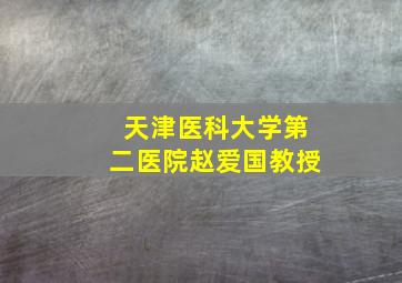 天津医科大学第二医院赵爱国教授