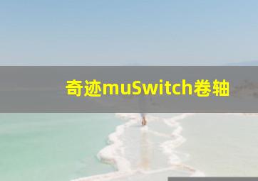 奇迹muSwitch卷轴