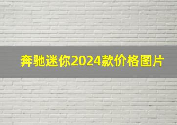 奔驰迷你2024款价格图片