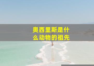 奥西里斯是什么动物的祖先