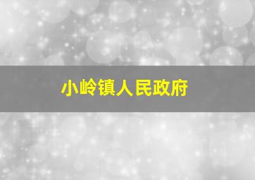 小岭镇人民政府