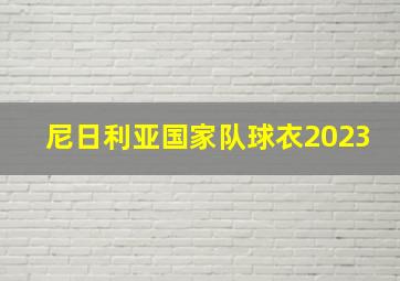 尼日利亚国家队球衣2023