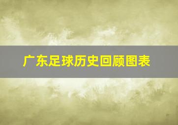 广东足球历史回顾图表