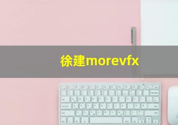 徐建morevfx