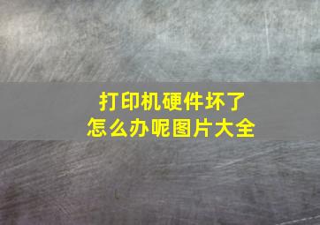 打印机硬件坏了怎么办呢图片大全